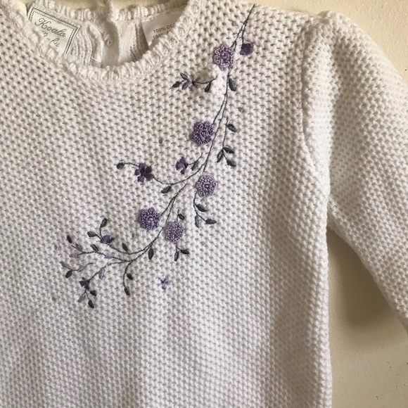 Koala Baby Boutique 3 piece Crocheted Embroidered - Picture 4 of 8